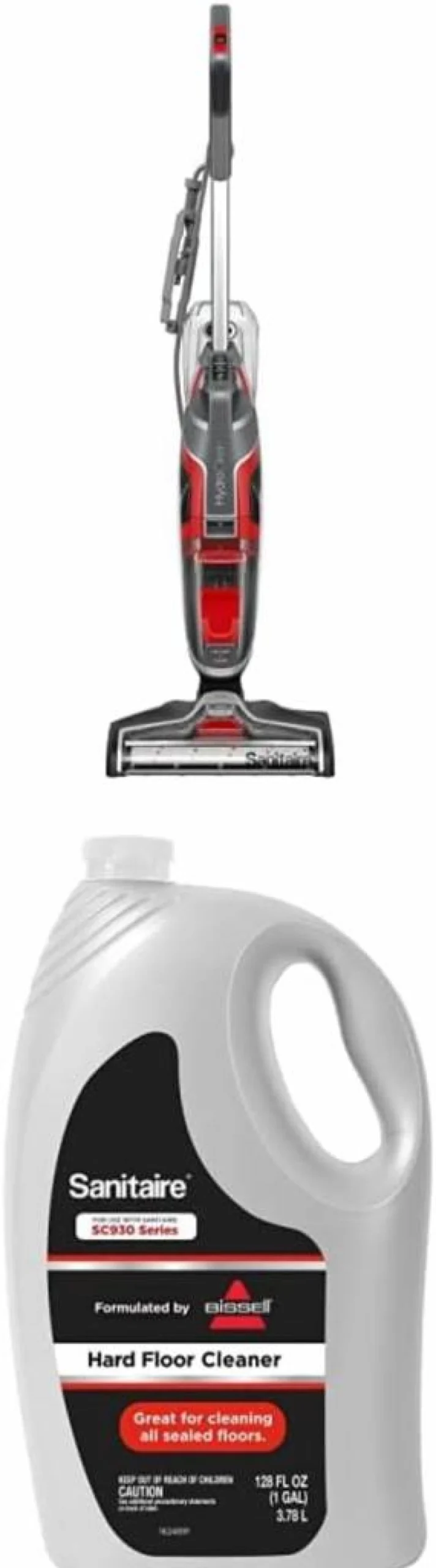 Sanitaire SC930A Hydroclean Commercial Hard Floor Scrubber and Washer for Heavy-Duty Cleaning