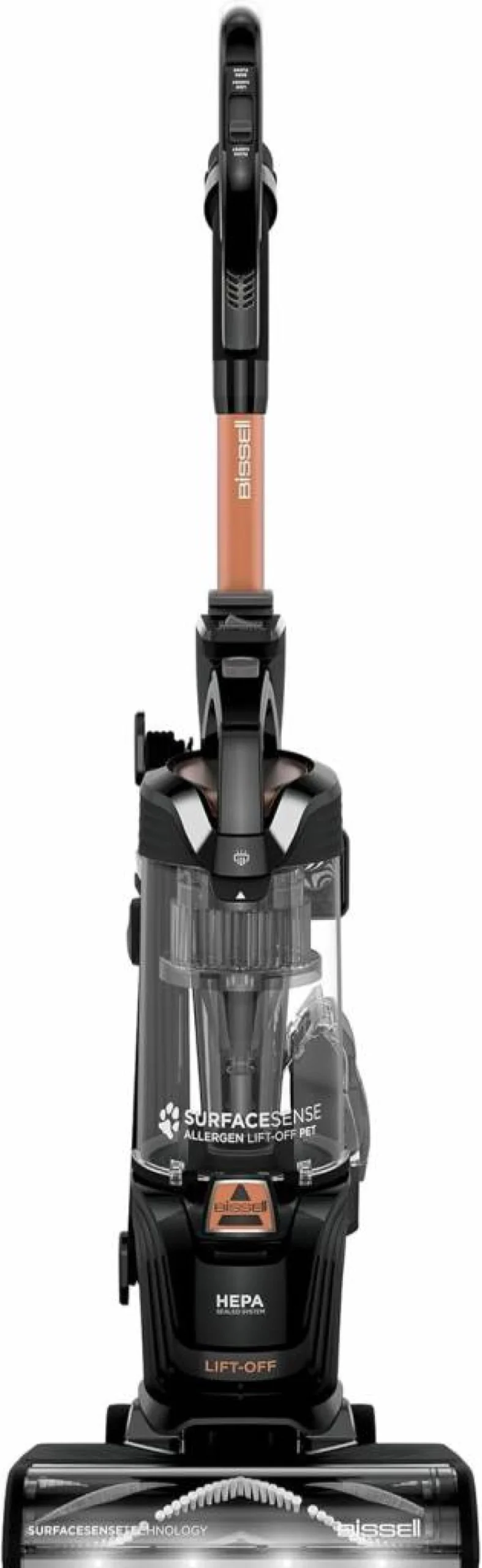 Bissell Surfacesense Allergen Lift-Off Pet Vacuum with Tangle-Free Brush Roll, LED Headlights, and Lift-Off Technology for Multi-Surface Cleaning