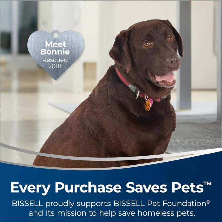 Bissell Spinwave Pet Robot Vacuum and Mop: 2-in-1 WiFi Connected with Smart Navigation for Pet Hair, Model 3347