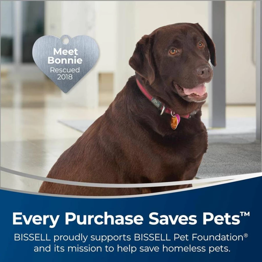Bissell Spinwave 3115 Robot Vacuum for Hard Floors - Wet and Dry Mopping, Smart Cleaning, Wi-Fi Connected