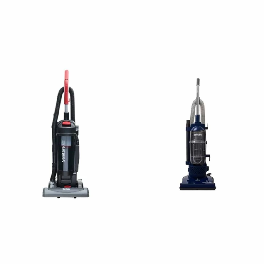 Sanitaire SC5845D Commercial Upright Vacuum Cleaner, Heavy-Duty Black Carpet Cleaner for Professional Use