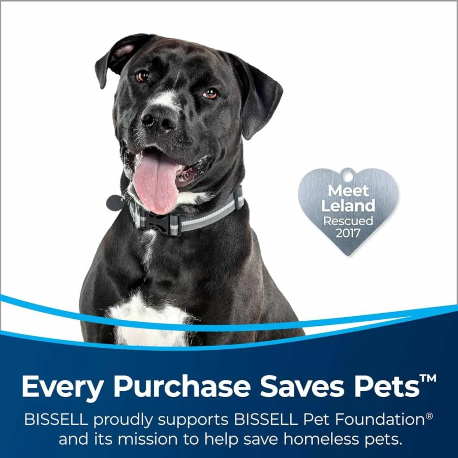 Bissell Multiclean 3402 Pet Vacuum with HEPA Sealed System, Tangle-Free Brush Roll, LED Headlights & Auto Cord Rewind - Allergen Reduction for Pet Hair