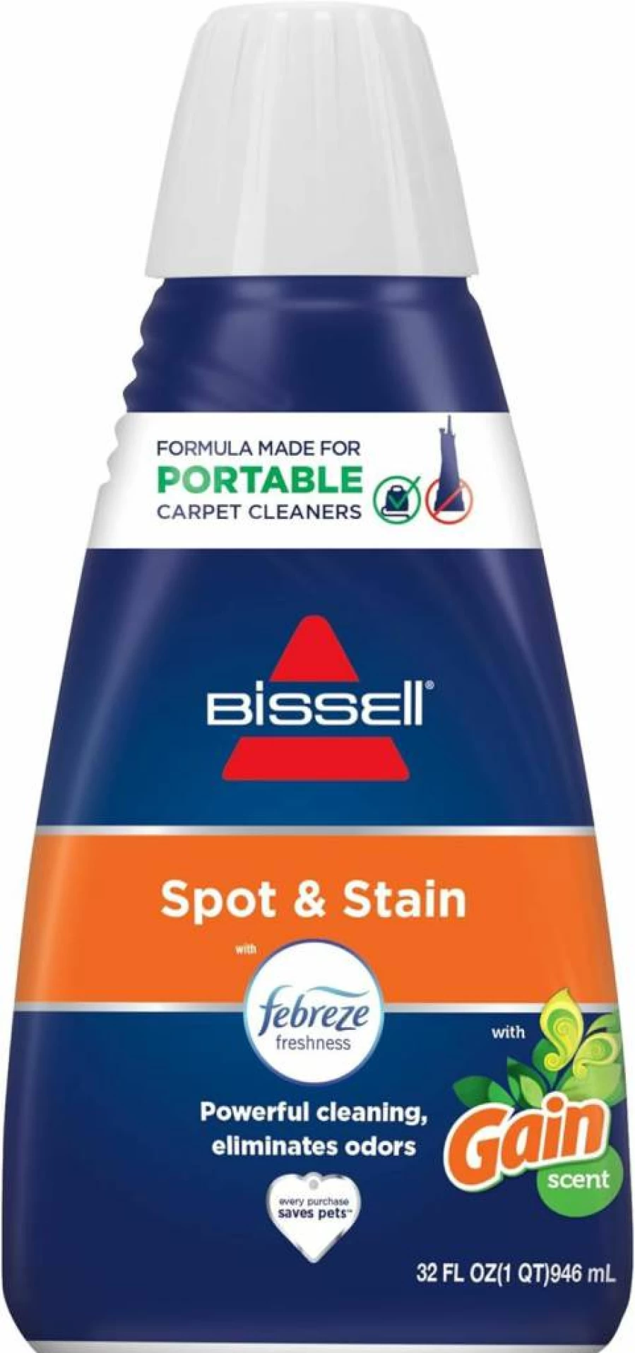 BISSELL Little Green Portable Carpet Cleaner with Febreze and Gain Scent Formula - Spot & Stain Remover for Carpets and Upholstery (Model 3968)