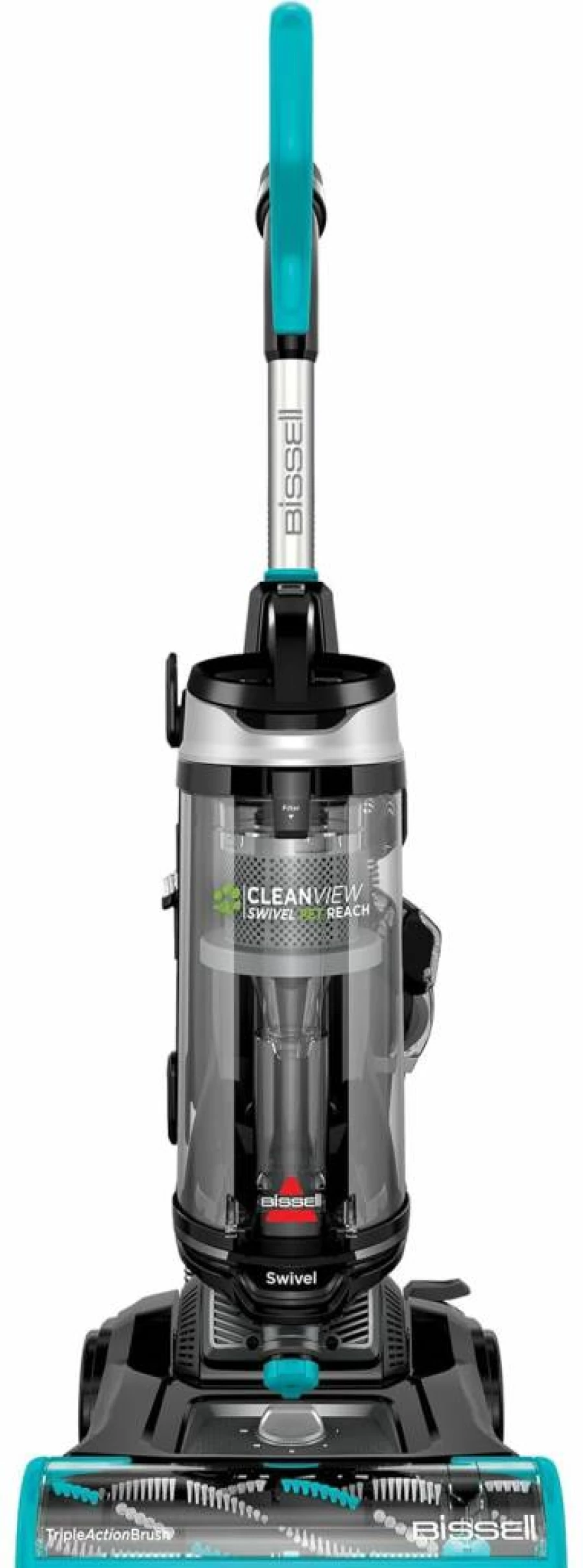Bissell Cleanview Swivel Pet Vacuum Cleaner with Quick Release Wand, Swivel Steering, 3198A - Lightweight Upright for Pet Hair & Carpets