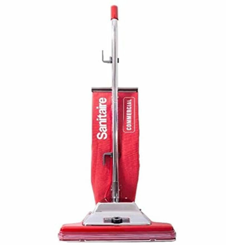 Sanitaire SC899H Tradition QuietClean Upright Vacuum Cleaner - 10.5" Width, 16.5" Depth, 20.5" Height, Red