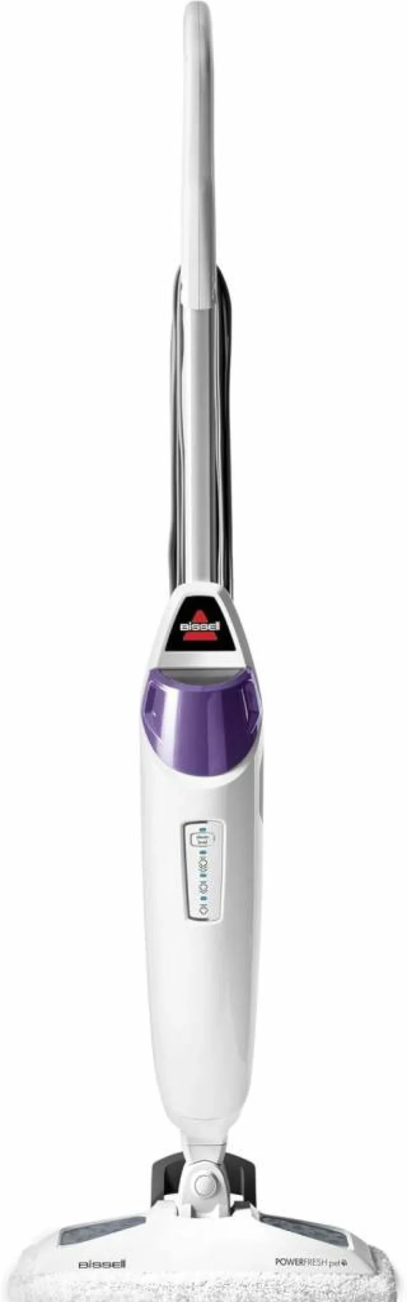 Bissell Powerfresh Pet Steam Mop 19404 - Purple Steam Mop for Pet Hair and Hard Floors