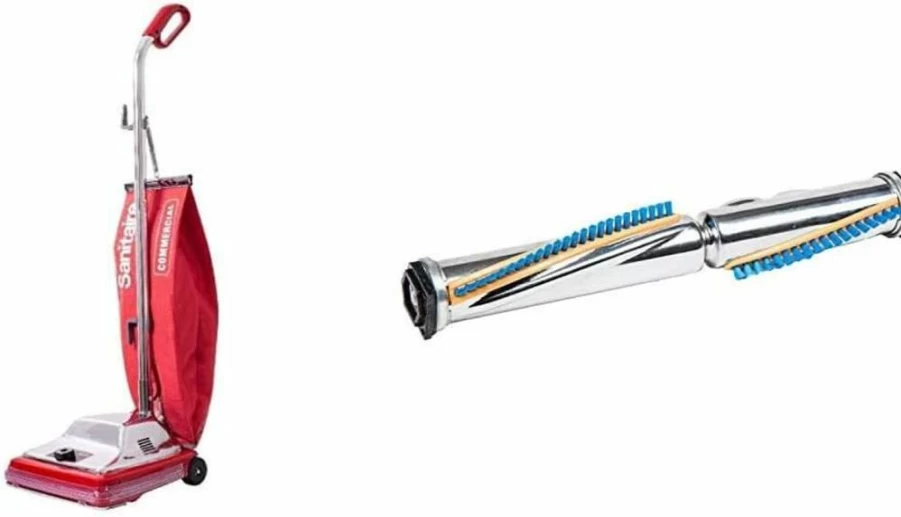 Sanitaire Sc886G Commercial Upright Vacuum Cleaner with Bag, 8.5" x 17.3" x 21.3" Dimensions
