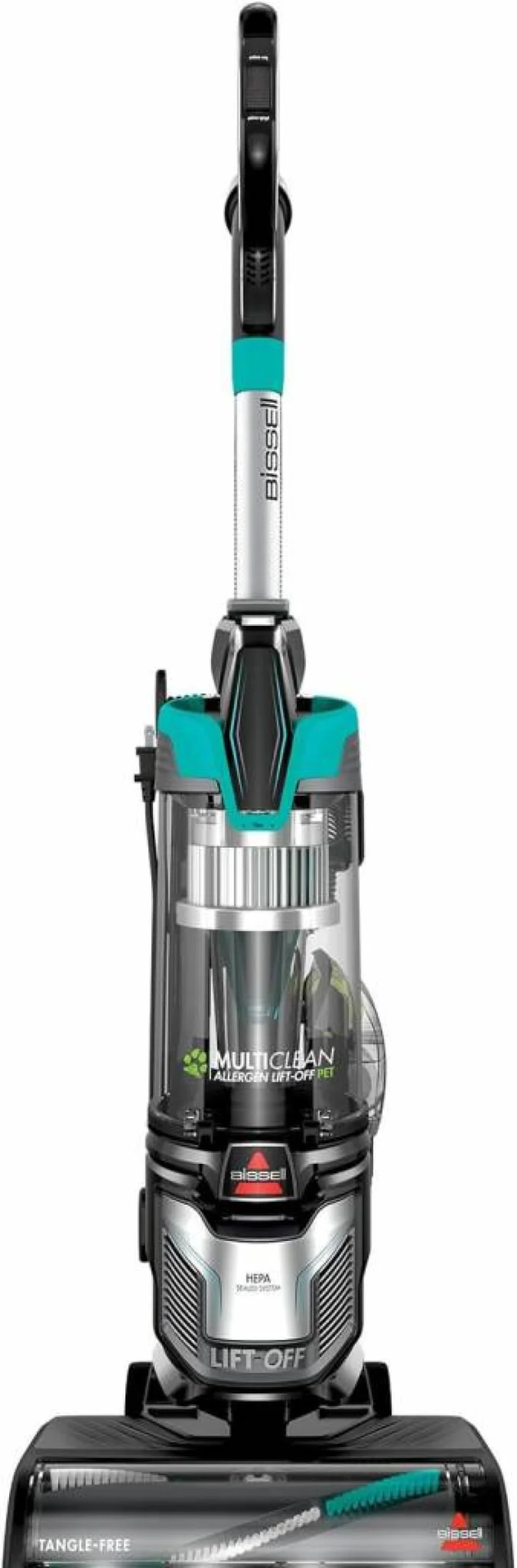 Bissell 2998 Multiclean Allergen Lift-Off Pet Vacuum with HEPA Filter, Portable Pod, LED Headlights, Pet Tools, and Easy-Empty Dirt Tank for Pet Hair Removal