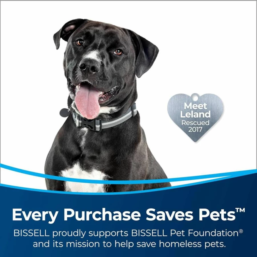 Bissell 2998 Multiclean Allergen Lift-Off Pet Vacuum with HEPA Filter, Portable Pod, LED Headlights, Pet Tools, and Easy-Empty Dirt Tank for Pet Hair Removal