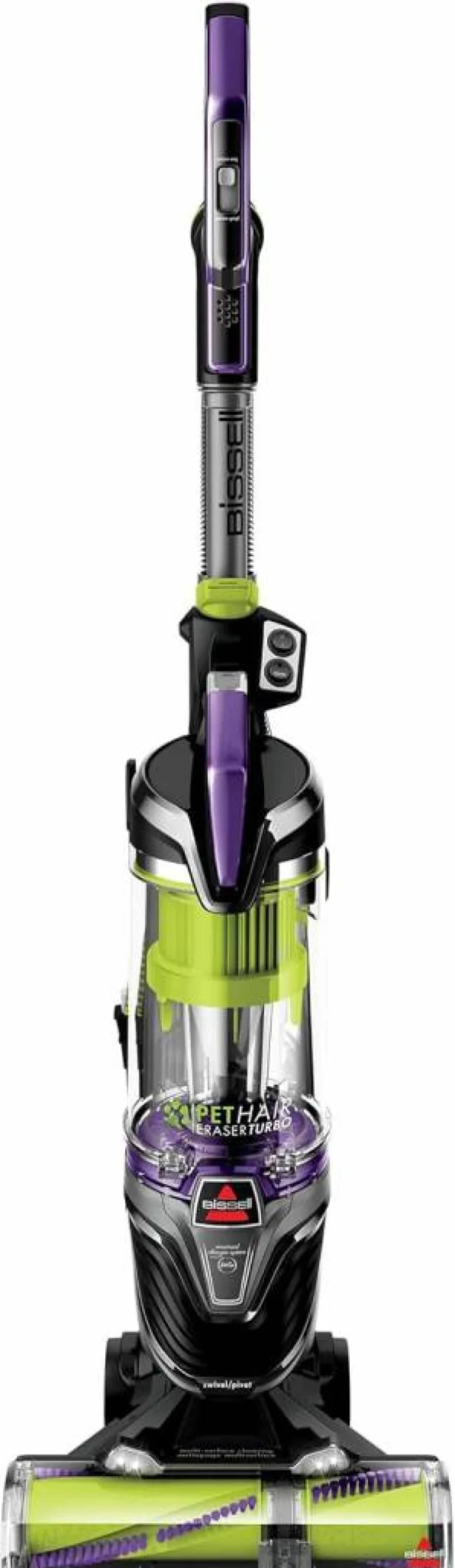 Bissell 24613 Pet Hair Eraser Turbo Plus Vacuum Cleaner with Tangle-Free Brush Roll, SmartSeal Allergen System, Lightweight Design & Specialized Pet Tools for Powerful Pet Hair Pick-Up