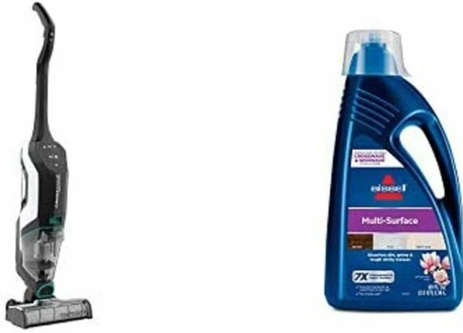 Bissell Crosswave Cordless Max Wet Dry Vacuum Mop Cleaner for Hard Floors and Rugs, All-in-One Cordless Mop with Pack-In Formulas, 2554A