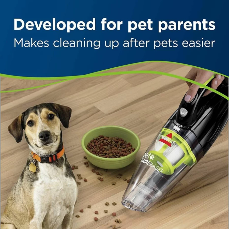 Bissell 1782 Cordless Handheld Vacuum for Pet Hair - Lightweight Car and Home Vacuum Cleaner