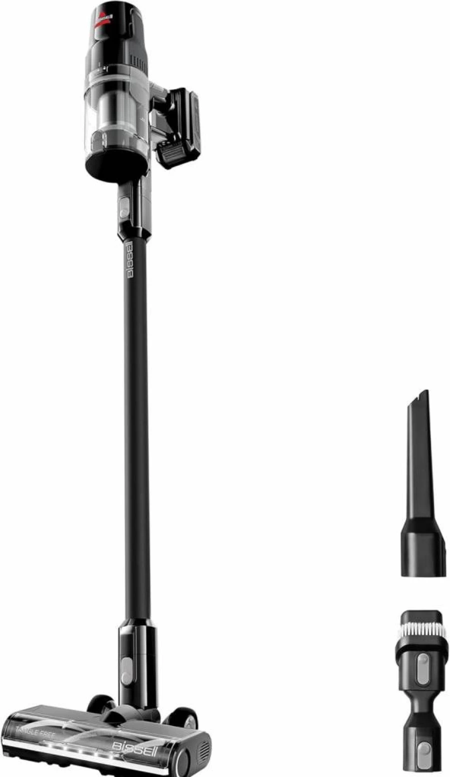 Bissell Cleanview XR 200W Cordless Vacuum Cleaner with Removable Battery, 35-Min Runtime, Tangle-Free Brushroll, LED Lights, XL Dust Tank, Crevice Tool & Wall Mount, Lightweight 3789U